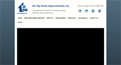 Desktop Screenshot of ontophome.com